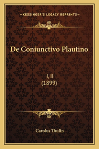 De Coniunctivo Plautino