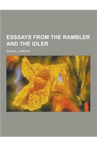 Esssays from the Rambler and the Idler