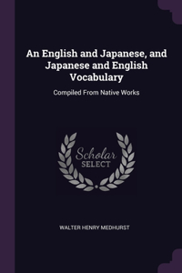 English and Japanese, and Japanese and English Vocabulary