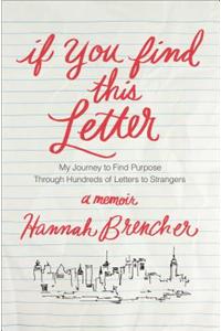 If You Find This Letter