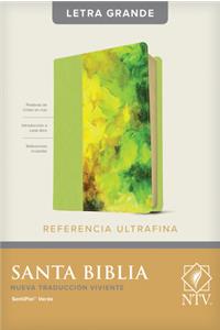 Santa Biblia Ntv, Edición de Referencia Ultrafina, Letra Grande (Letra Roja, Sentipiel, Verde)