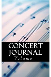 Concert Journal