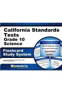 California Standards Tests Grade 10 Science Flashcard Study System