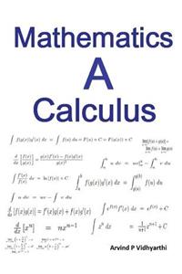 Mathematics A Calculus