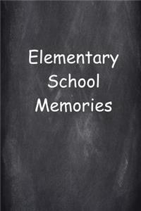Graduation Journal Elementary School Memories