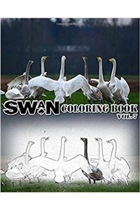 Swan Coloring Book: 7