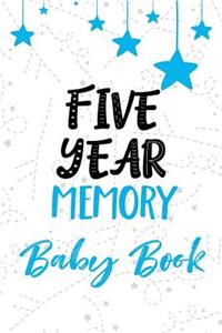 Five Year Memory Baby Book