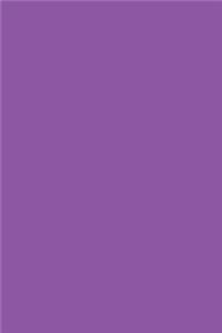 Deep Lilac Notebook: 150 Dot Grid Pages