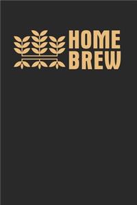 Home Brewing Notebook - Brewer Journal Planner