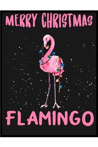 Merry Christmas Flamingo