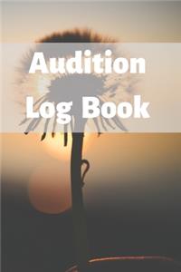 Audition Log Book