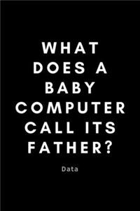 What Does A Baby Computer Call Its Father? Data