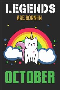 Legends Are Born In October