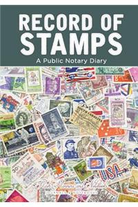 Record of Stamps - A Public Notary Diary