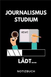 Journalismus Studium Lädt... Notizbuch