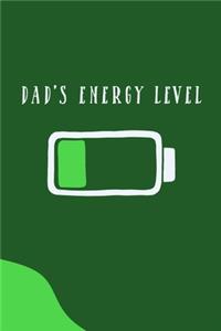 Dad's Energy Level