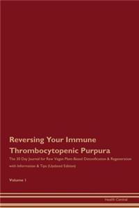 Reversing Your Immune Thrombocytopenic Purpura