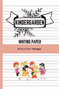 Kindergarden Writing Paper