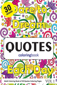 Quotes Coloring Book