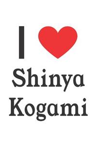I Love Shinya Kogami: Shinya Kogami Designer Notebook