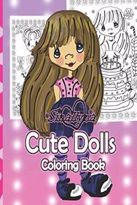Cute Dolls Coloring Book
