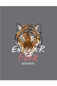 Endanger tiger sketchbook