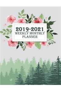 2019-2021 Weekly monthly planner