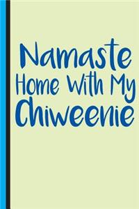 Namaste Home with My Chiweenie