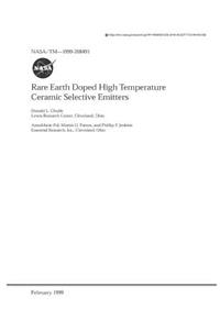 Rare Earth Doped High Temperature Ceramic Selective Emitters