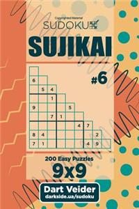 Sudoku Sujikai - 200 Easy Puzzles (Volume 6)