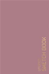 Unlined Sketch Book