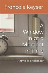 A Window in at a Moment in Time: A Time of a Teenager
