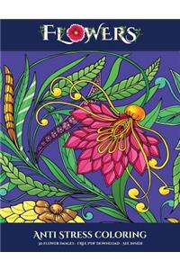 Anti Stress coloring (Flowers)