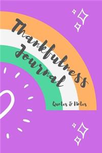Thankfulness Journal