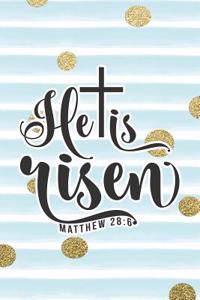 He Is Risen Matthew 28