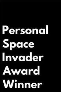 Personal Space Invader Award Winner