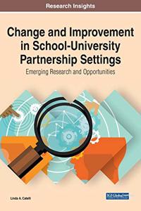 Change and Improvement in School-University Partnership Settings
