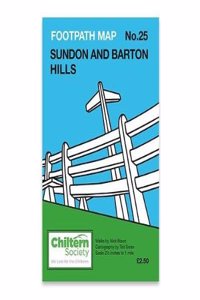 Chiltern Society Footpath Map No. 25 Sundon and the Barton Hills