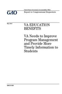 VA education benefits