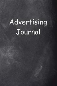 Advertising Journal Chalkboard Design