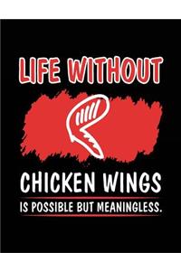 Life Without Chicken Wings Is Possible But Meaningless.