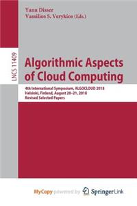 Algorithmic Aspects of Cloud Computing