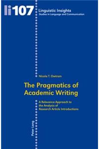 Pragmatics of Academic Writing