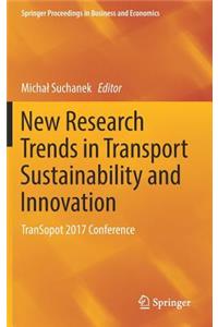 New Research Trends in Transport Sustainability and Innovation