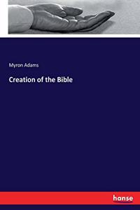Creation of the Bible
