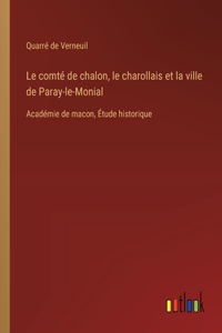 comté de chalon, le charollais et la ville de Paray-le-Monial