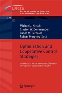 Optimization and Cooperative Control Strategies