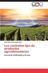 Contratos Tipo de Productos Agroalimentarios