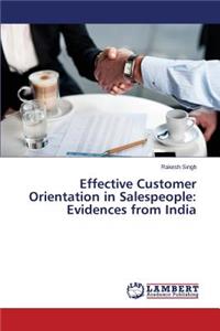 Effective Customer Orientation in Salespeople