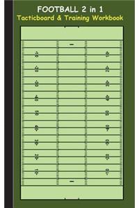 Football 2 in 1 Tacticboard and Training Workbook
